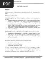 22ETC15E - Renewable Energy Sources - Module-1 Notes