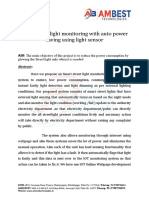 IOT Based Smart Streetlight Abst 2