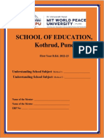 Understanding School Subject Submission Template Final