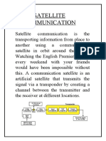 Satellite Communication