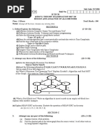 2017 Design and Analysis of Algorithms NCS 501