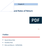 Lecture 4 Return and Risk