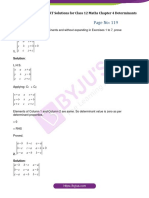 NCERT Solutions For Class 12 Maths Chapter 4 Determinants Exercise 4.2