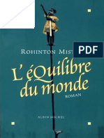 Rohinton Mistry Léquilibre Du Monde FRENCHPDF - COM