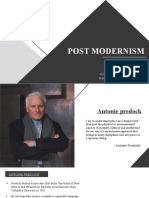 POST MODERNISM GUIDED BY PROF. KULDEEP BHATIA