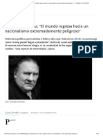 Gérard Depardieu - Perdida Del Habla