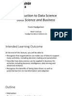 Week 9 Data Science in Business