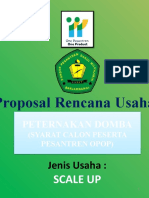 Proposal Scale Up Opop - Ponpes Darul Muhajirin