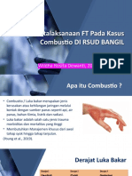 Penatalaksanaan FT Pada Kasus Combustio Di RSUD Bangil