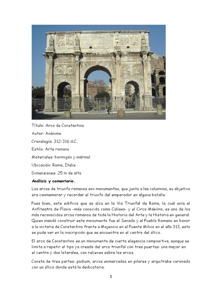 Obras Analizadas para El Mundo Romano | PDF | imperio Romano | Escultura