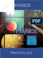 PHYSICS Practical File - 2021-22