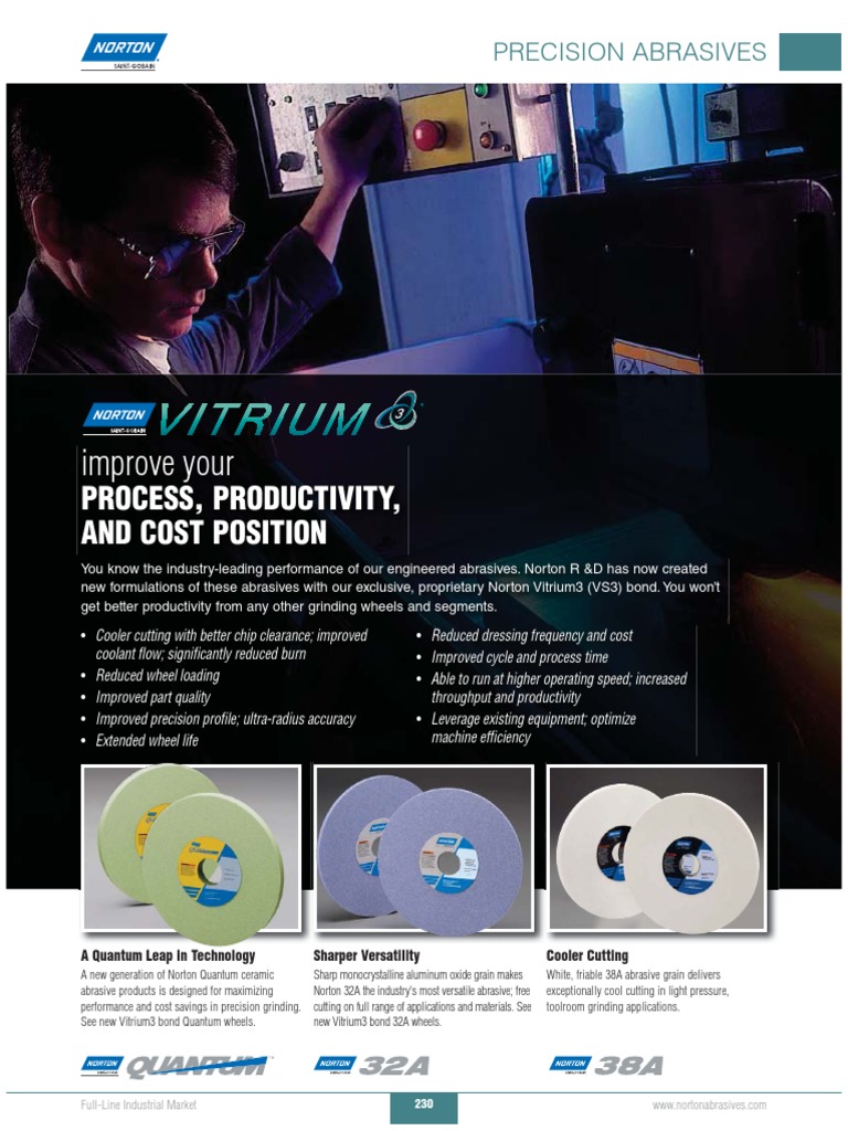 Catalog Norton Abrasive Product Solutions For The Full Line Stock