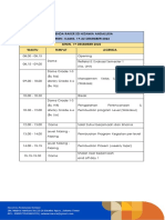 Agenda Raker Semester 2 - SD Nizamia Andalusia