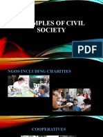 Examples of Civil Society