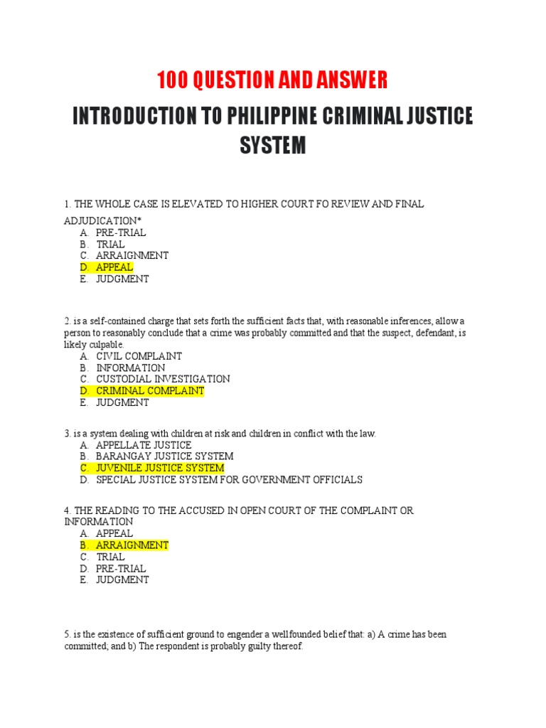 100-question-and-answer-criminal-justice-system-pdf-prosecutor