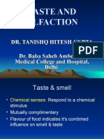 Taste and Olfaction