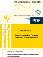 Ruang Lingkup Kesling Industri