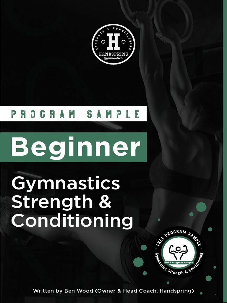 Free Beginner Strength Program PDF Gymnastics High Intensity