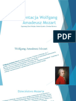 Prezentacja Wolfgang Amadeusz Mozart
