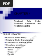 CH 4-1 Relational Datamodel&constraints