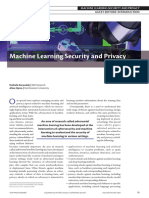 Machine Learning Security and Privacy