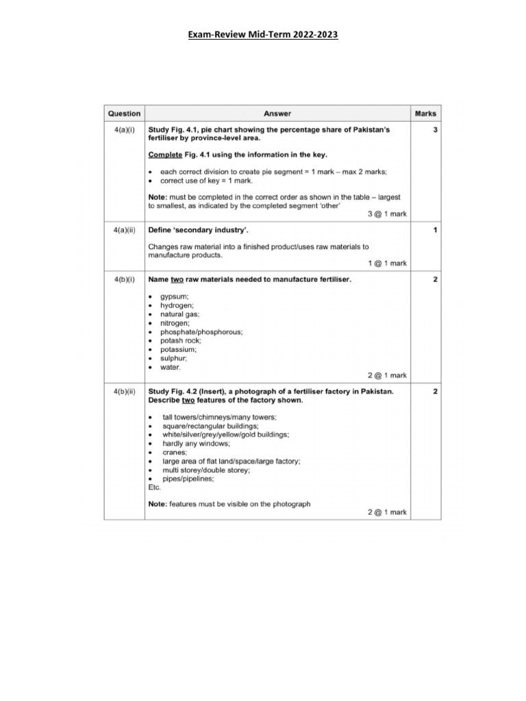 Day 2 Review Key | PDF