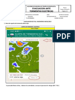 Reporte de Evacuacion de Tormenta Electrica Fga.