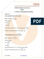 Class 12 - Maths - Inverse Trigonometric Functions