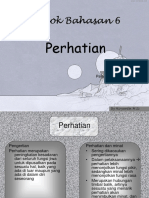 Psikologi Perhatian