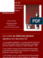 Daniel Brinks - Democracia Por La Vía Judicial o Juristocracia