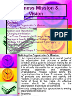 Business Vision and Mission