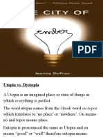 City of Ember Utopia vs Dystopia