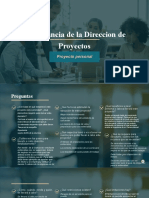 Importancia de La Direccion de Proyectos