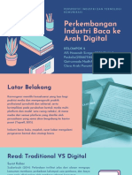 PITK - Perkembangan Industri Baca Ke Arah Digital