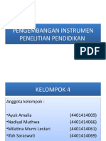 PENGEMBANGAN INSTRUMEN