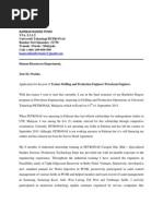 Download Cover Letter  Resume by Kamran Haider Tunio SN61852420 doc pdf