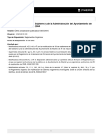 11 Reglamento Organico Del Gobierno y de La Admon Del Ayto Madrid ANM2016 - 138