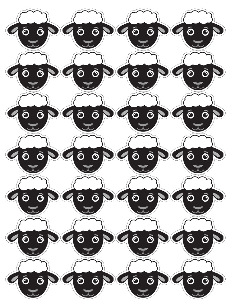 Carinha ovelha a4 pdf