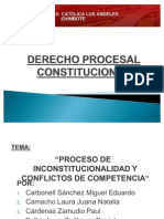 Proceso de Inconstitucionalidad