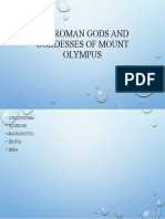 The Roman Gods and Goddesses of Mount Olympus