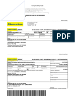 Instruções de impressão de boleto bancário