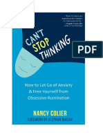 Cant Stop Thinking by Nancy Colier