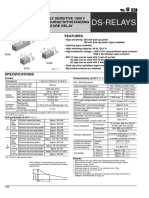 Relé - DS4E-M-DC12V - Datasheet-min