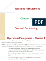 Ops Mgmt Ch 3 Demand Forecasting
