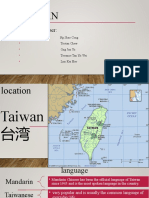 Taiwan's Culture, Cuisine and Top Attractions in 40 Words