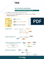 Module 13 - Maîtriser Les Calculs Commerciaux: 2 - Calculer Une TVA, Un Montant TTC, Retrouver Un Montant HT