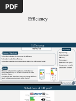 Efficiency of Balls 2