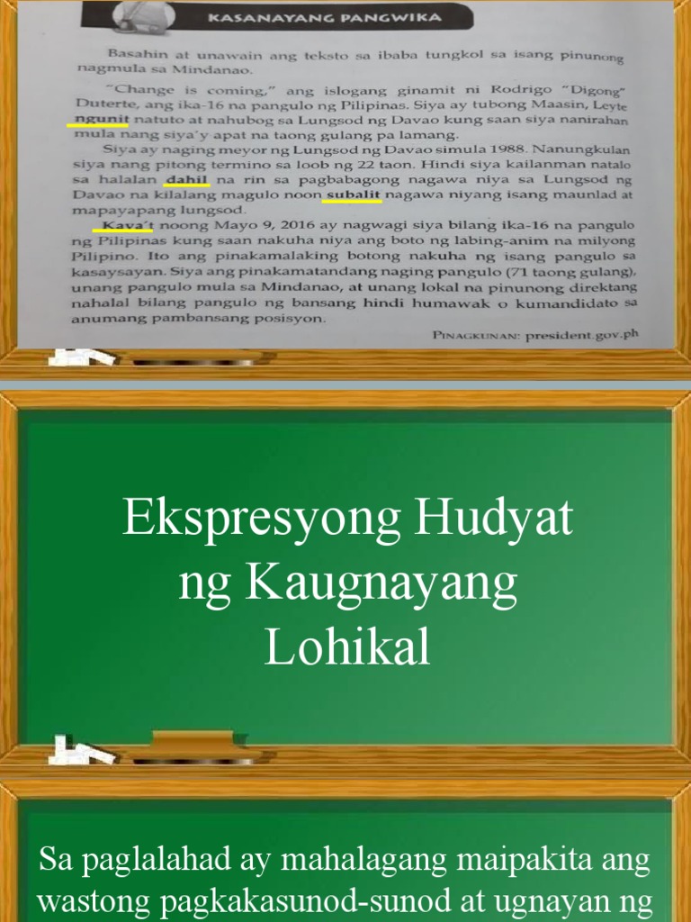 Ekspresyong lohikal grade 8 pdf