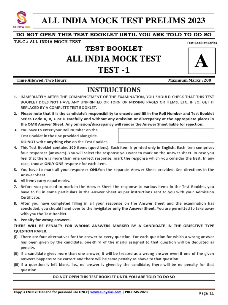irda mock test online practice free pdf india