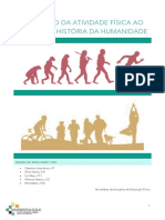 Evolução Da Atividade Física Ao Longo Da História Da Humanidade